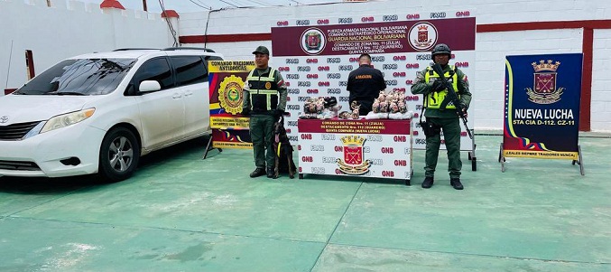 FANB incauta más de 12 kilos de cocaína en Zulia
