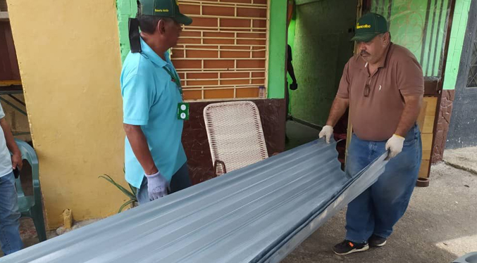 Un total de 13 familias son beneficiadas con Resuelve tu Techo de la alcaldía de Maracaibo