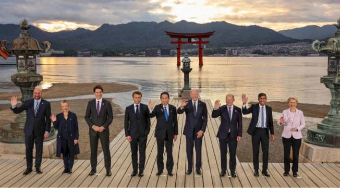 El G7 se une contra las «prácticas maliciosas» de China