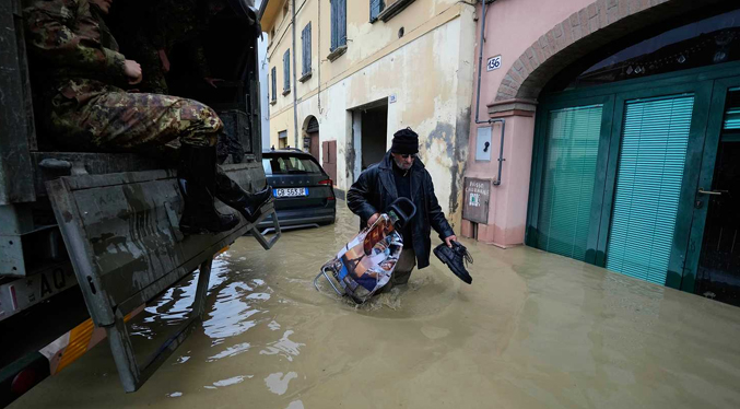Al menos nueve muertos dejan inundaciones en Italia