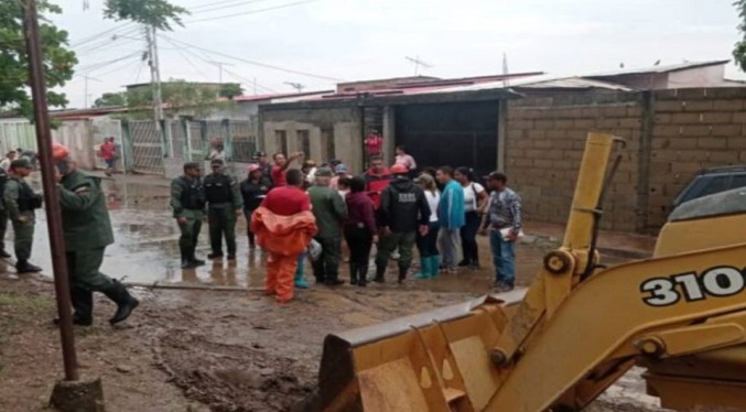 Cojedes registra mil 125 familias afectadas por las lluvias