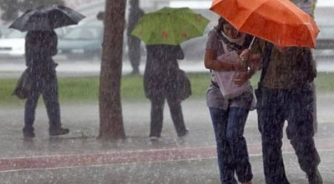 Inameh pronostica lloviznas en varias zonas del territorio nacional