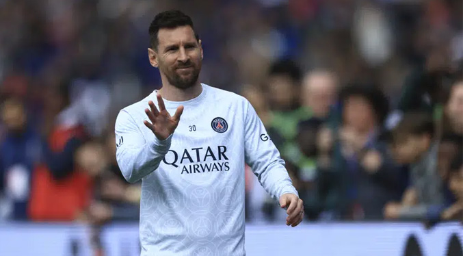 Fuente AP: Messi se marchará del PSG al concluir campaña