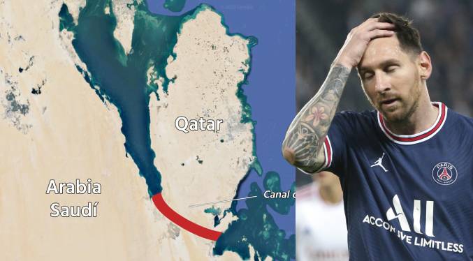 Messi, un peón en pulso regional entre Catar y Arabia Saudí