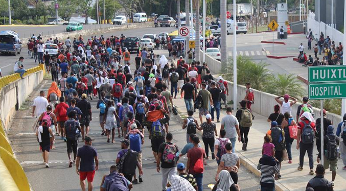 EEUU coordina con México la expulsión de mil migrantes venezolanos