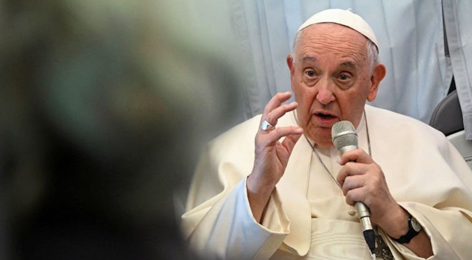 El Papa asegura que la corrupción política agrava la crisis alimentaria