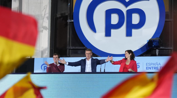 El conservador PP pide culminar el cambio político en España con el adelanto electoral