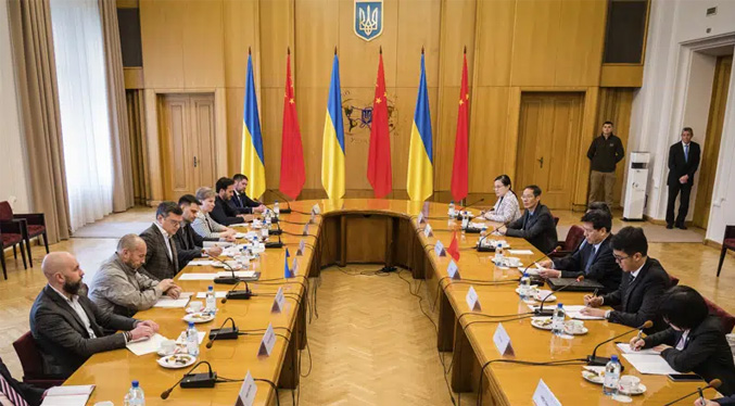 China dice que su enviado a Ucrania se reunió con Zelenskyy en Kiev