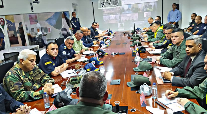 Organismos de seguridad sostienen reunión para aplicar medidas a la delincuencia en Zulia