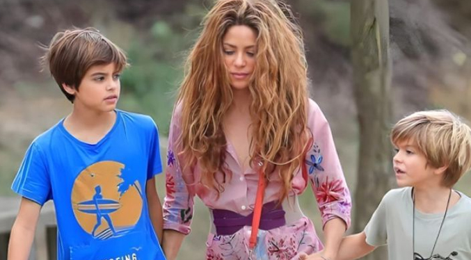 Shakira lanza una nueva canción dedicada a sus hijos (Video)