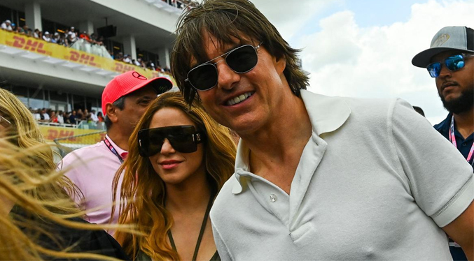 Aseguran que Tom Cruise quiere intentar conquistar a Shakira
