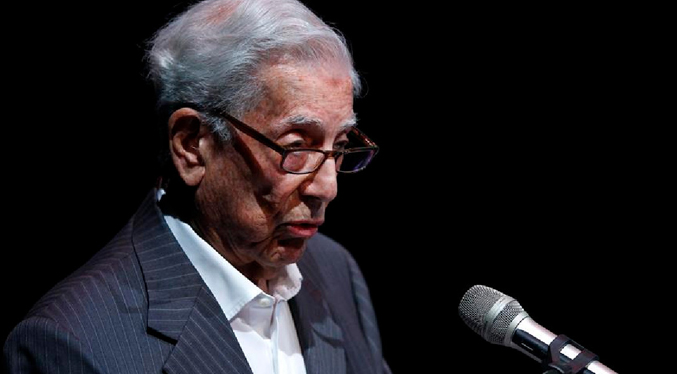 Vargas Llosa critica la cultura de la cancelación: Es una especie de dictadura que amenaza la libertad