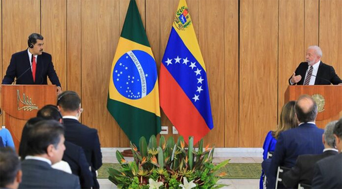 Brasil está a favor del ingreso de Venezuela a los BRICS