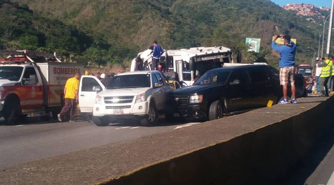 Un muerto dejó accidente en la Autopista Gran Mariscal de Ayacucho