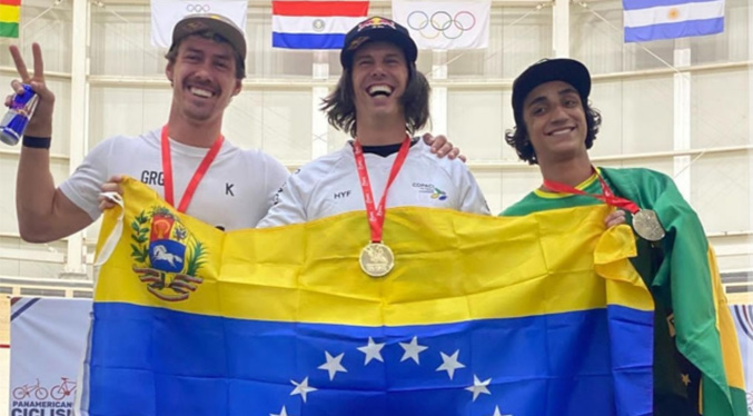 Daniel Dhers gana oro en Panamericano de Ciclismo Paraguay 2023