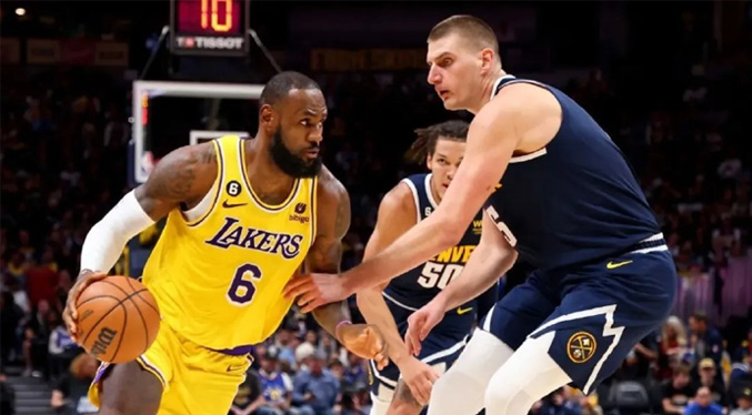 Nuggets y Lakers abren el telón de las Finales de Conferencia en la NBA