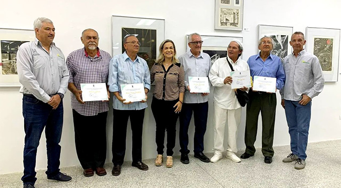 Maestros de la Gráfica fueron homenajeados por la Alcaldía de Maracaibo en su día