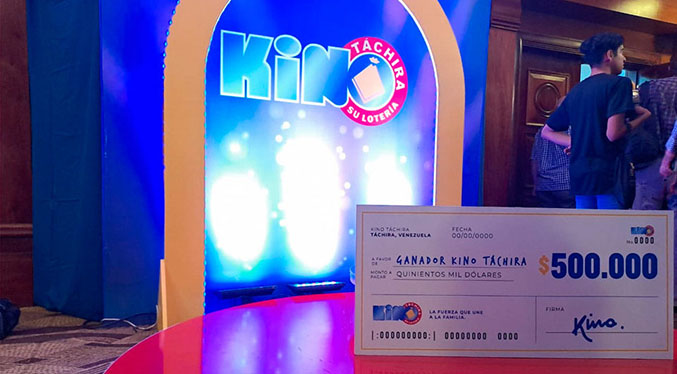 Lotería del Táchira relanza Kino con precio de $5