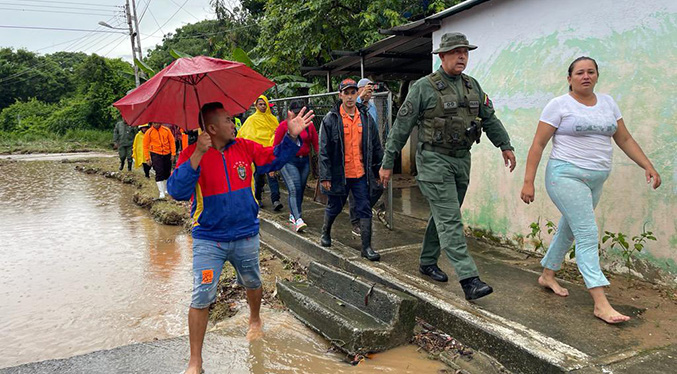 Funcionarios de Barinas están alerta ante fuertes aguaceros