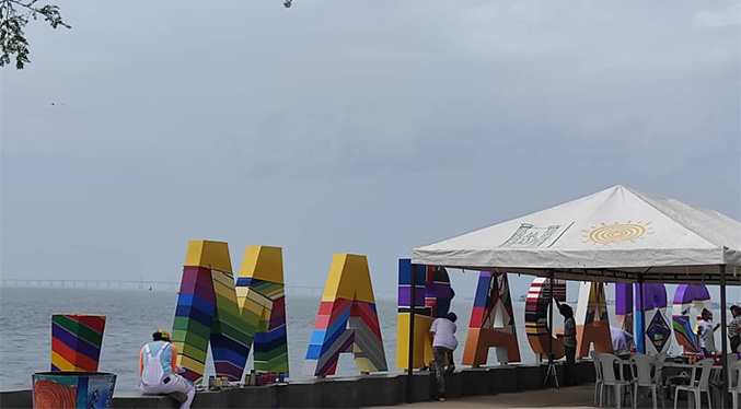 Letras de Maracaibo de la Vereda del Lago reflejarán colores de tradición y compromiso
