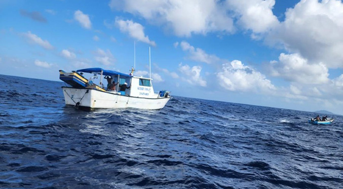 Sigue la búsqueda de los dos pescadores desaparecidos en Margarita