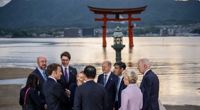 El G7 acuerda en un borrador nuevas sanciones para Rusia y aboga por el desarme nuclear