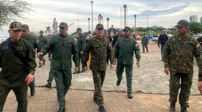 Comandante de la Armada Bolivariana pasa revista a los trabajos del Monumento Épico Bicentenario