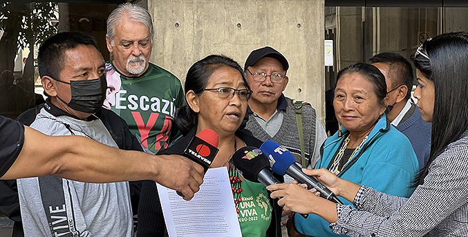 Comunidades indígenas exigen al Defensor respuestas por destrucción minera en Amazonas