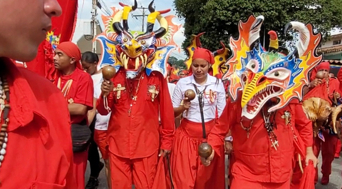 Diablada yarense en Miranda culmina este 11-J