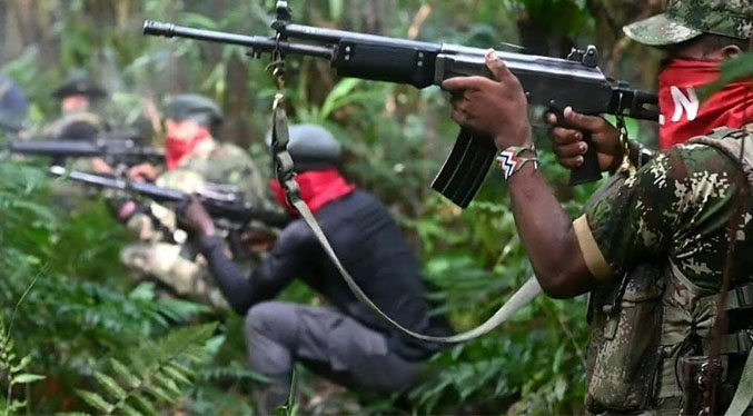 Al menos seis guerrilleros del ELN caen en Colombia durante un combate