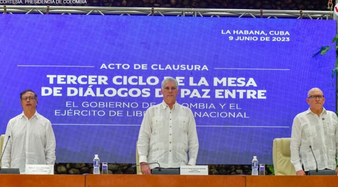 Colombia y ELN anuncian cese al fuego bilateral