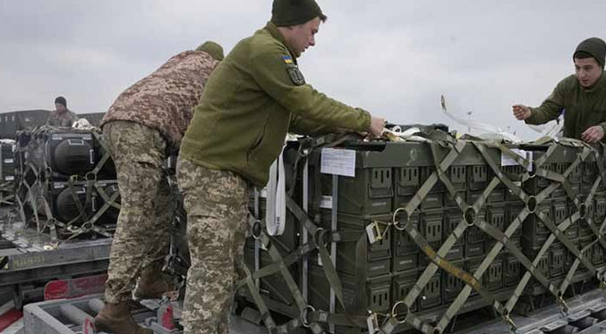 EEUU anuncia un nuevo envío de paquete con ayuda militar para Ucrania