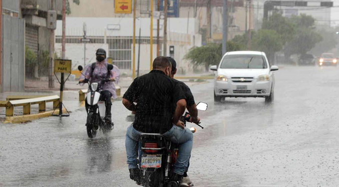 Inameh pronostica lluvias con descargas eléctricas en la tarde-noche