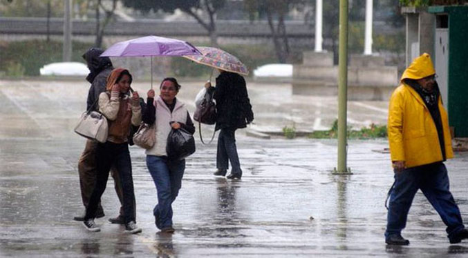 Inameh pronostica lluvia en gran parte de Venezuela