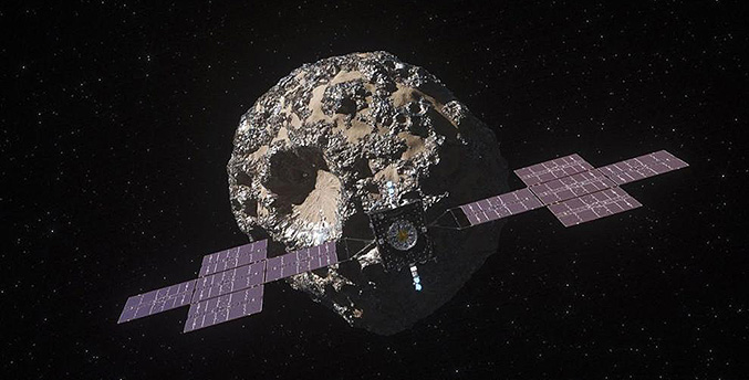 La Nasa viajará al asteroide metálico Psyche el próximo octubre
