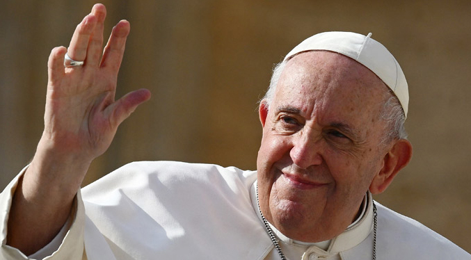 El Papa desea que en Ucrania llegue pronto la paz