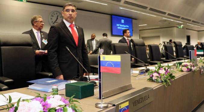 Tellechea participa en 186° Conferencia Ministerial de la OPEP