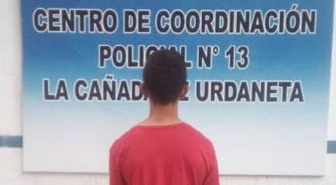 Detienen a joven por abuso sexual a una menor en La Cañada de Urdaneta