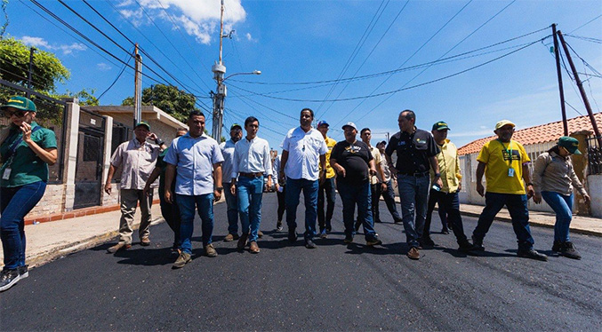 Alcaldía de Maracaibo culmina asfaltado en el corredor vial Los Estanques