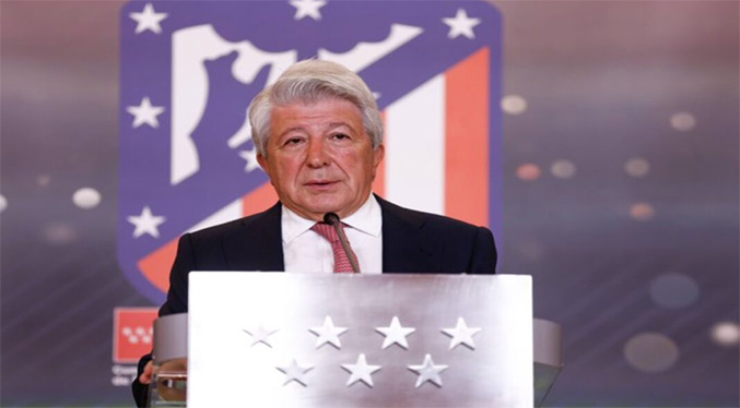 Presidente del Atlético confirmó que ficharán «dos o tres jugadores»