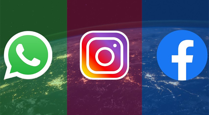 Reportan caída de Instagram, Facebook y WhatsApp en varios países