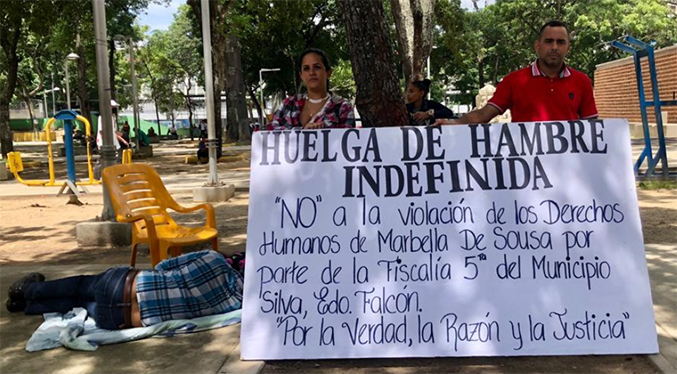 Familiares de Marbella de Sousa inician huelga de hambre en el MP para exigir justicia