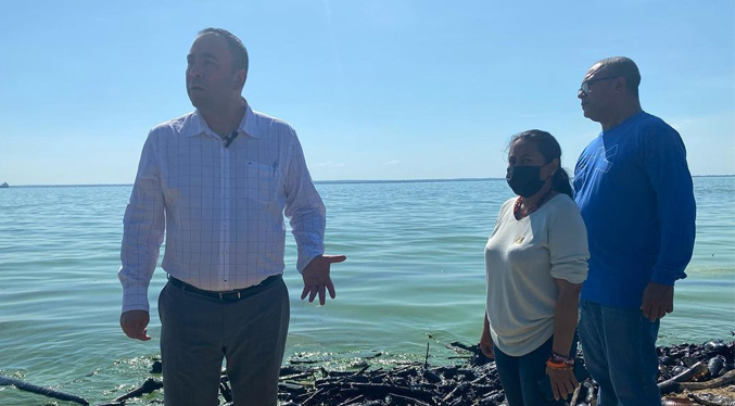 Concejales marabinos exigen respuestas ante el derrame petrolero en el Lago de Maracaibo