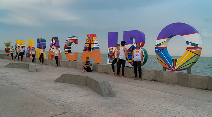 Conoce el nuevo arte de las letras corpóreas de Maracaibo en La Vereda del Lago