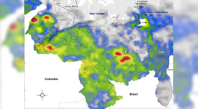 Esté prevenido con el clima este lunes porque se anuncian lluvias para Zulia