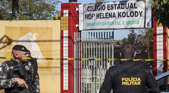 Autor del ataque a la escuela en Brasil es hallado muerto en la celda