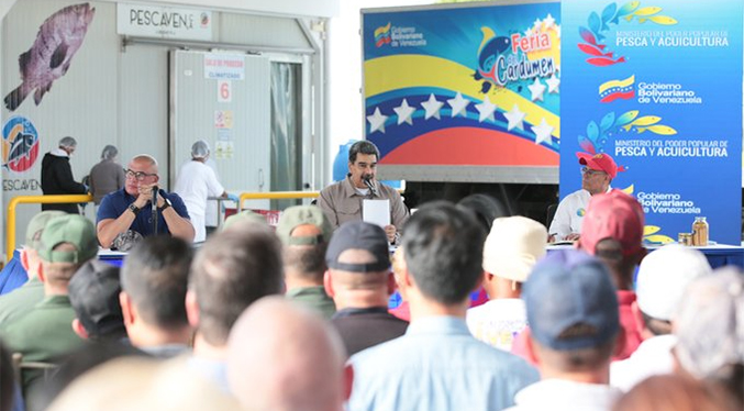 Maduro: Estoy empeñado en un crecimiento sostenido de la economía