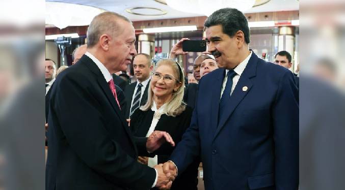 Maduro apuesta por más cooperación bilateral con Turquía