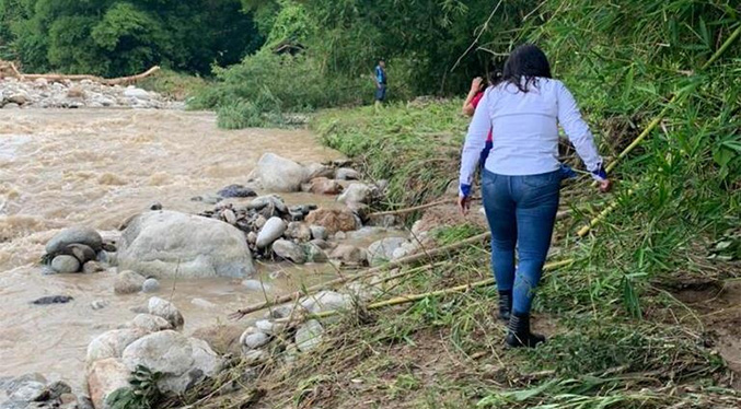 Rivera: Crecida del río Torondoy pone en alerta a pobladores de Nueva Bolivia-Mérida