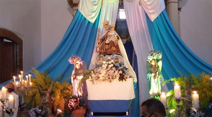 Este viernes será la bajada de la Virgen del Carmen en la Catedral de Maracaibo